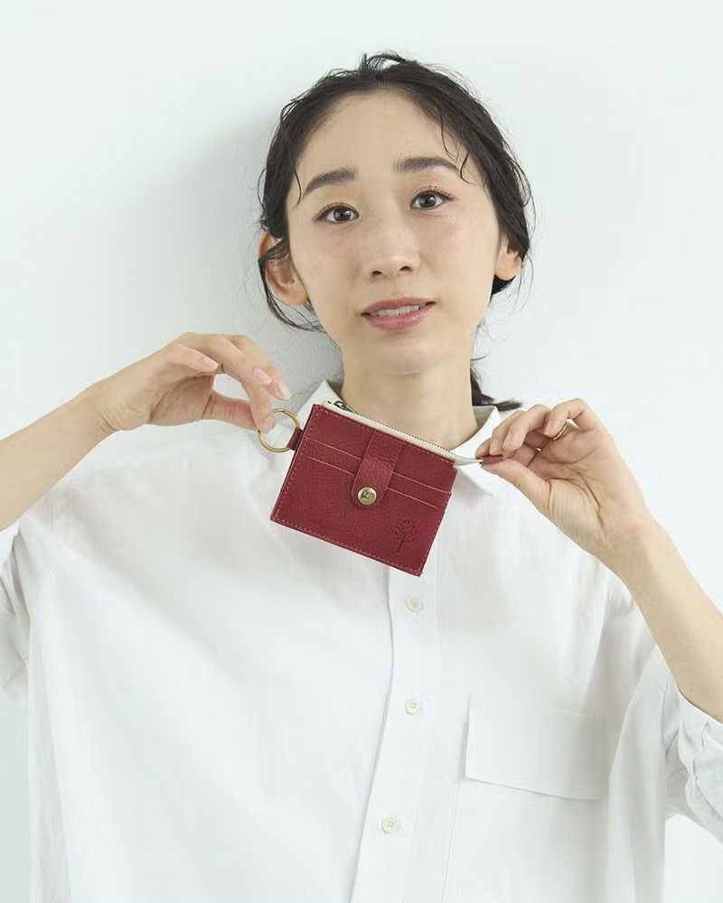 ドロップツリー キーコインケース レッド