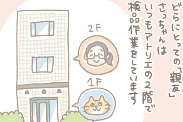 浅草革小物　Kanmi漫画「どらの中のイメージ：さっちゃん」