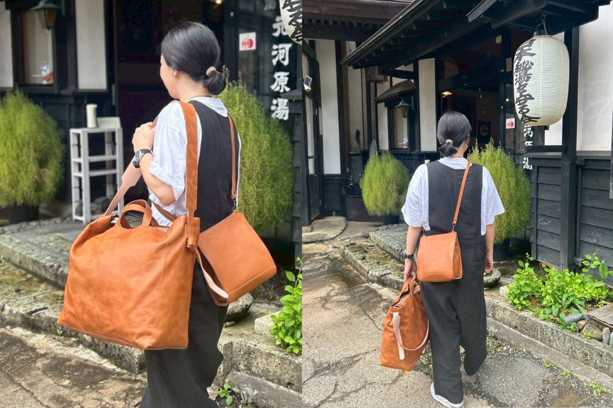 旅のスナップ：東北の風景とKanmi.のバッグ