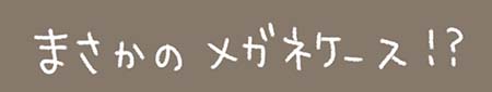 Kanmiマンガ「まさかのメガネケース！？」