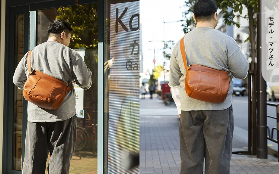 All story pote ショルダーバッグ レンガ