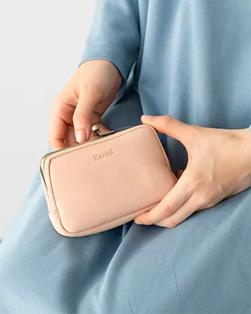 フカフカ 親子がま口