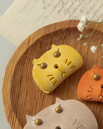 ネコ コードホルダー(S) カナリーイエロー