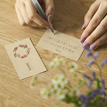 メッセージカード