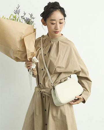 フカフカ がま口ポシェット