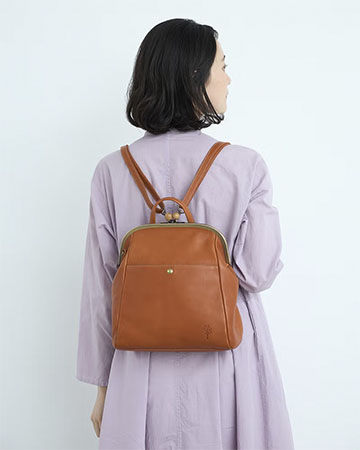 ドロップツリー木玉 がま口 3WAY バッグ