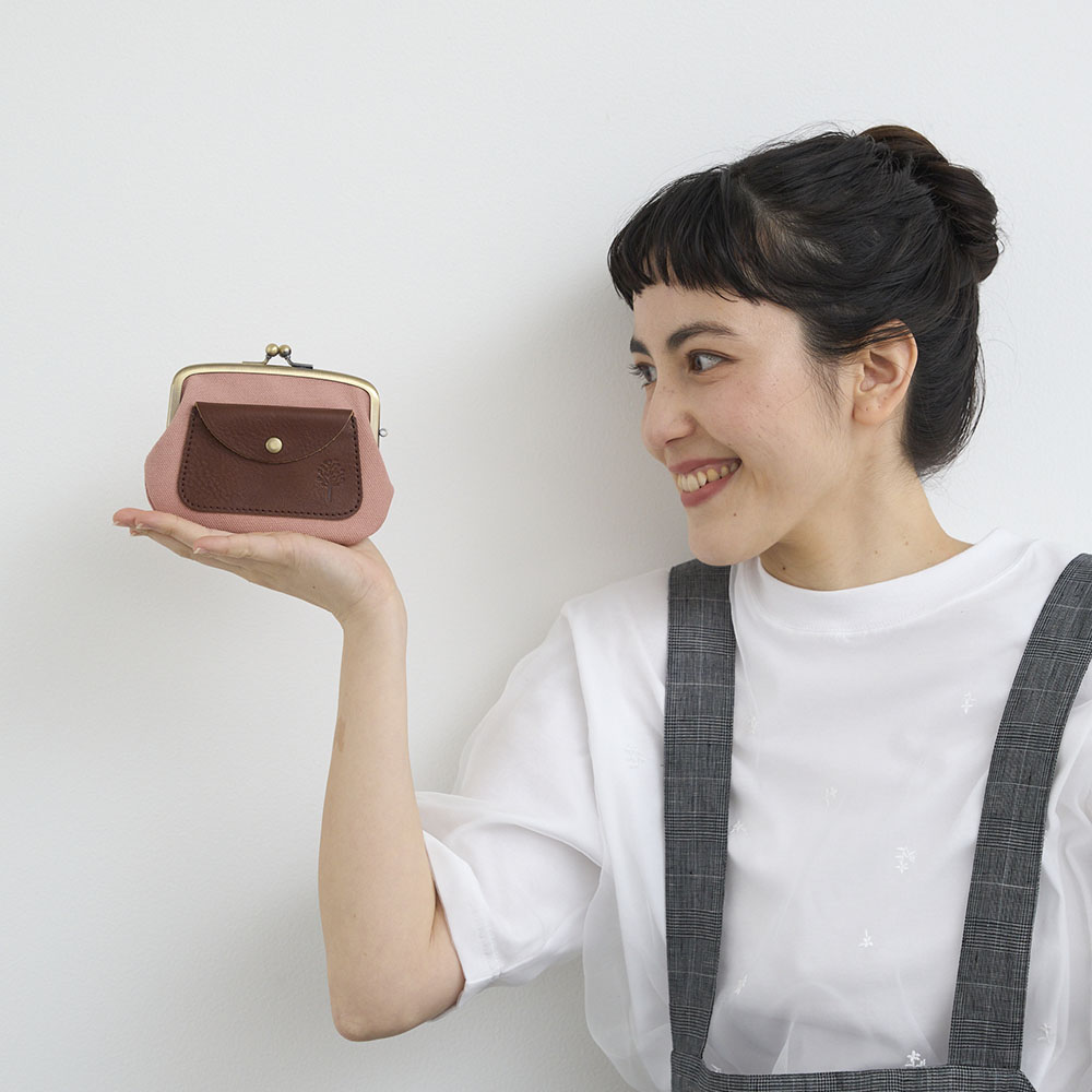 ドロップツリー ポケット親子がま口