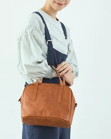 fuwari ボストンショルダーバッグ