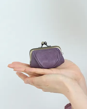 フカフカ　おじゃみがま口